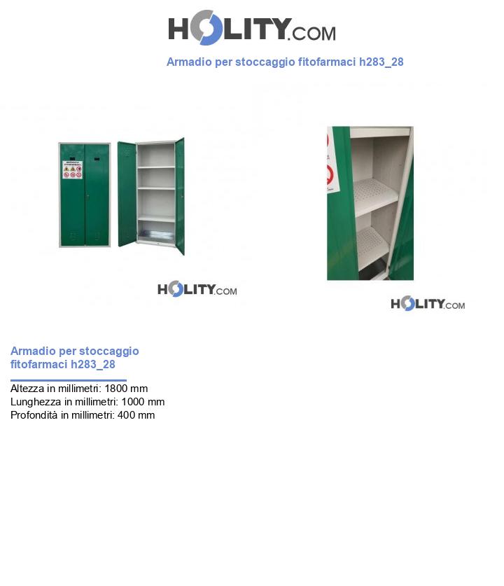 Armadio per stoccaggio fitofarmaci h283_28