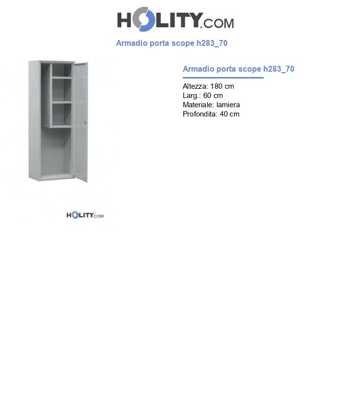 Armadio porta scope h283_70