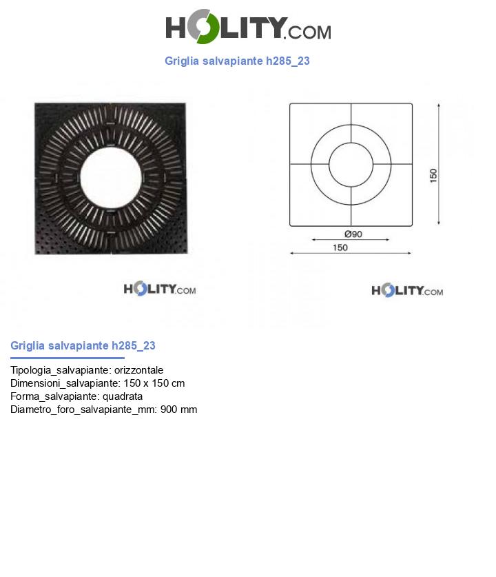 Griglia salvapiante h285_23
