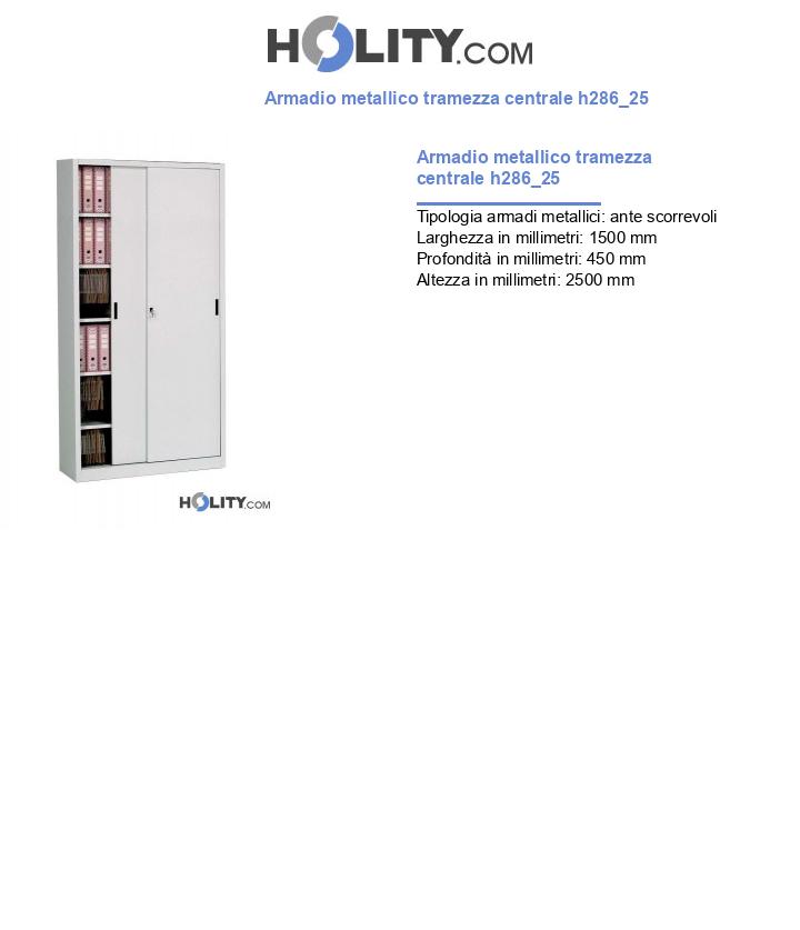 Armadio metallico tramezza centrale h286_25