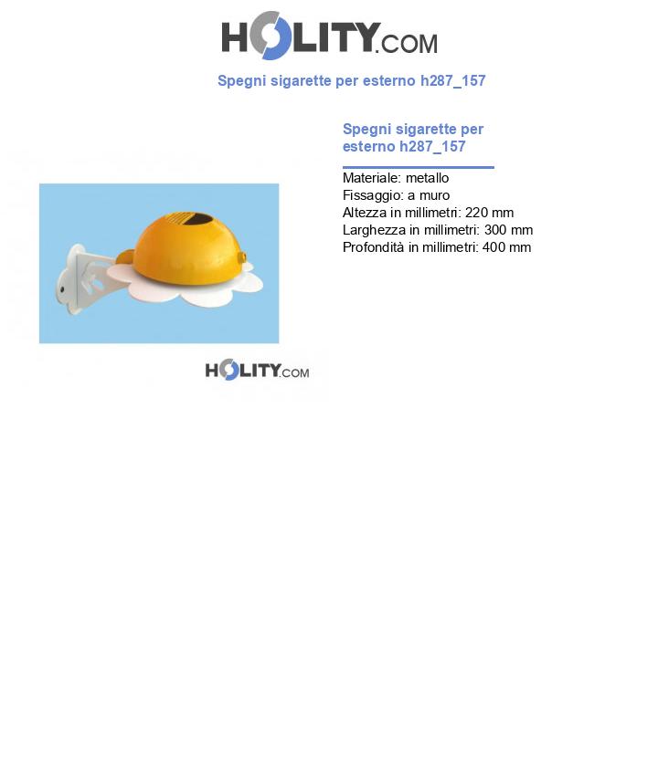 Spegni sigarette per esterno h287_157