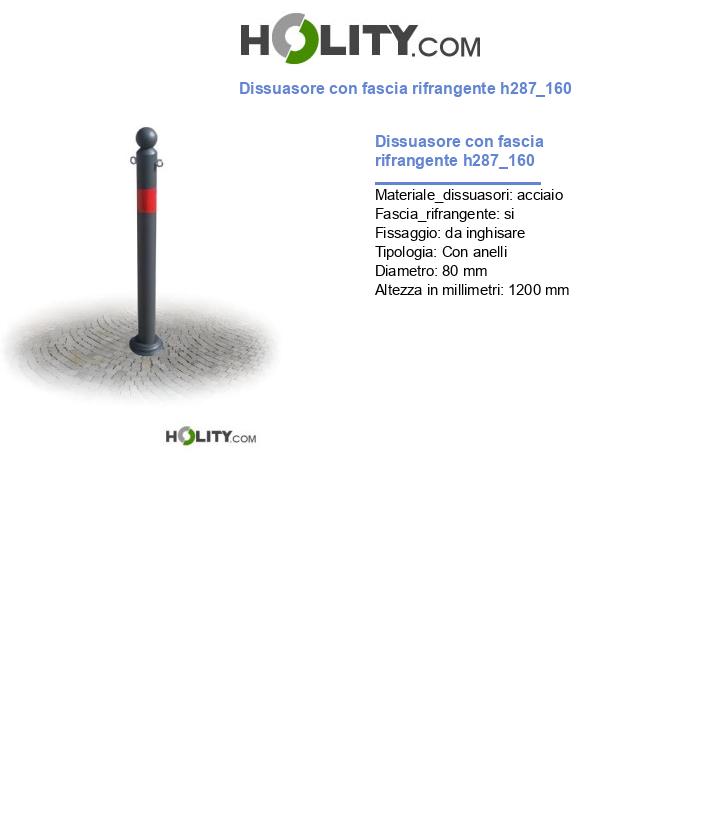 Dissuasore con fascia rifrangente h287_160