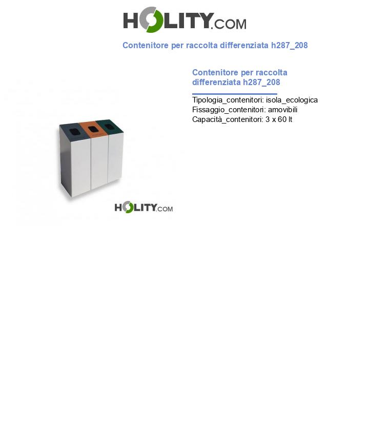 Contenitore per raccolta differenziata h287_208