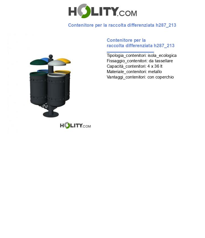 Contenitore per la raccolta differenziata h287_213