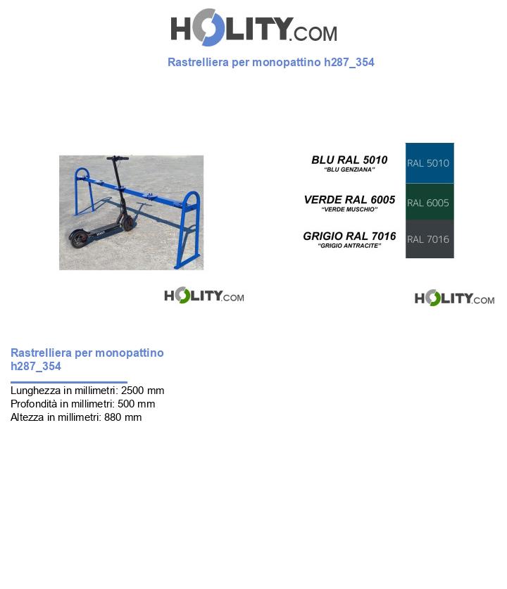 Rastrelliera per monopattino h287_354