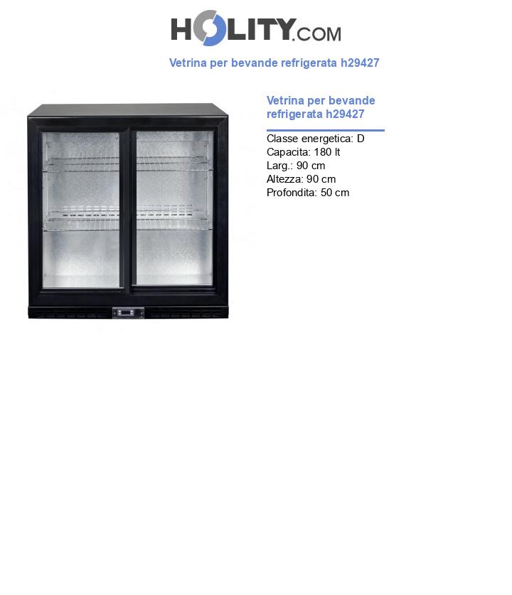 Vetrina per bevande refrigerata h29427