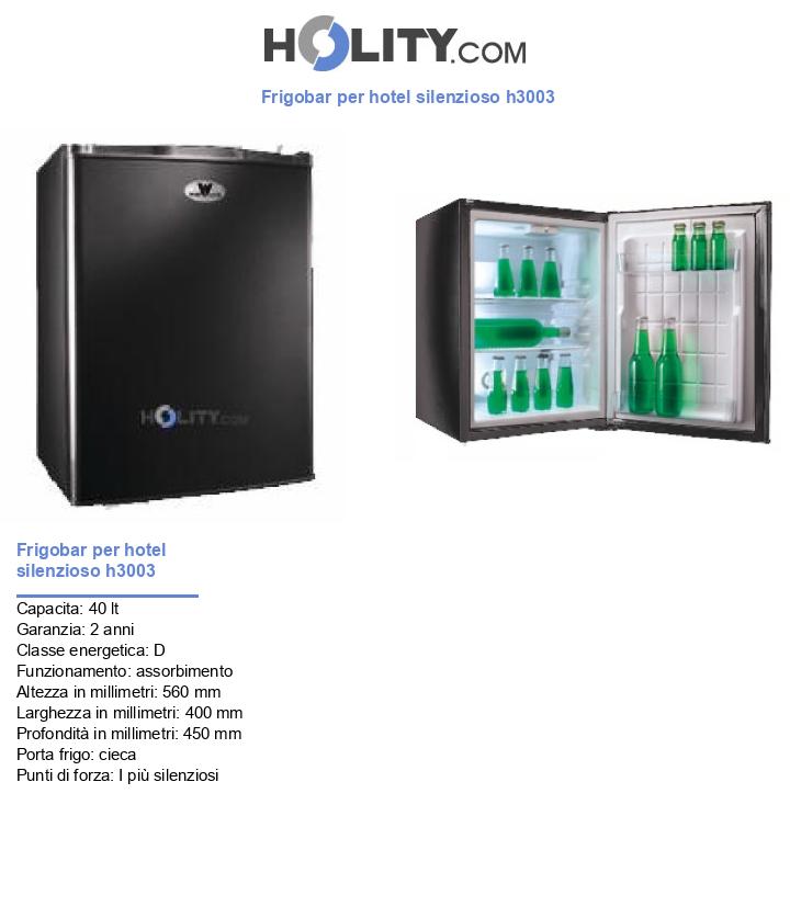 Frigobar per hotel silenzioso h3003