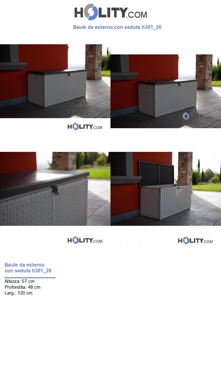 Baule da esterno con seduta h301_26