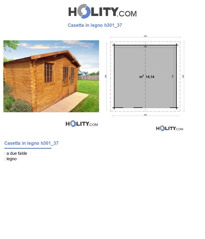 Casetta in legno h301_37