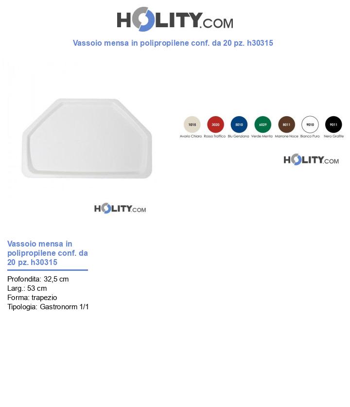 Vassoio Fast Food Polipropilene Cm.43,5x31 Arancio Prffma - Foto 5