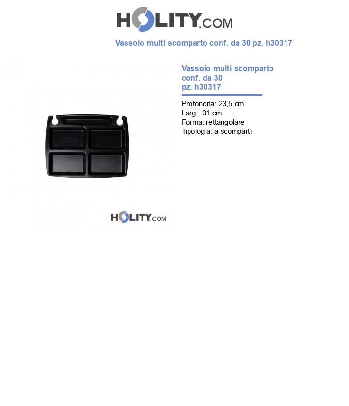 Vassoio multi scomparto h30317