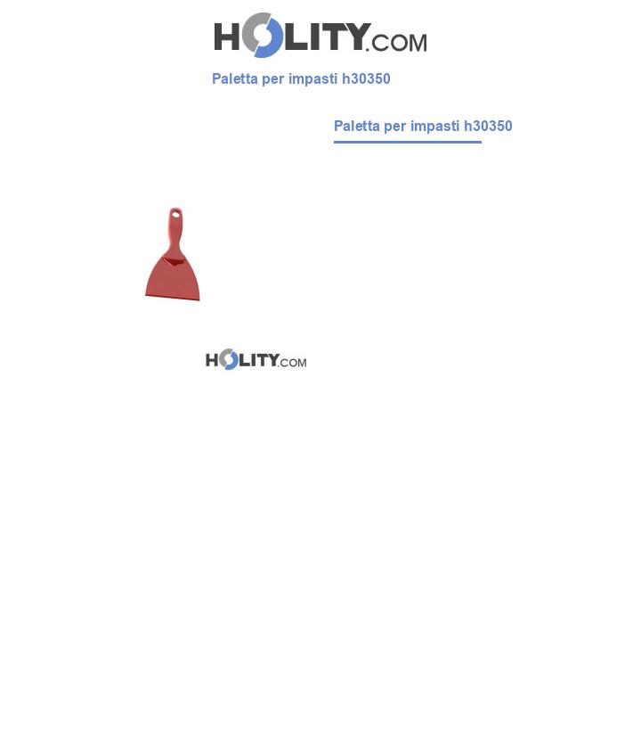 Paletta per impasti h30350