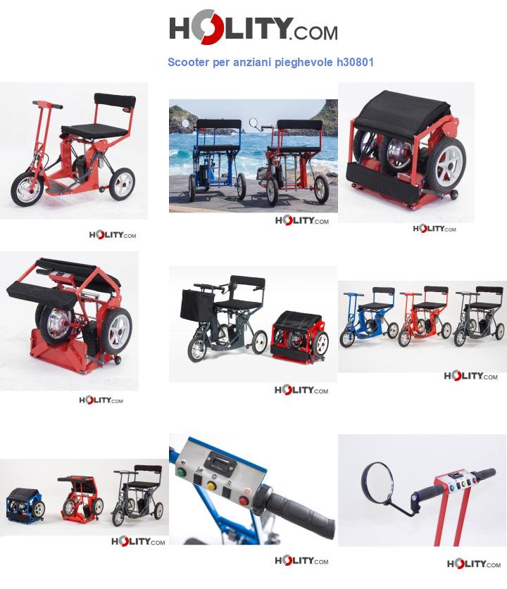 Scooter per anziani pieghevole h30801