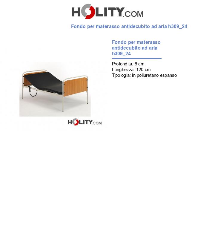 Fondo per materasso antidecubito ad aria h309_24