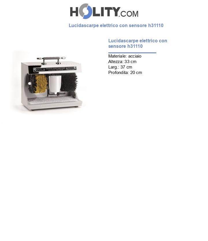 Lucidascarpe elettrico con sensore h31110