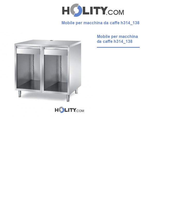 Mobile per macchina da caffe h314_138
