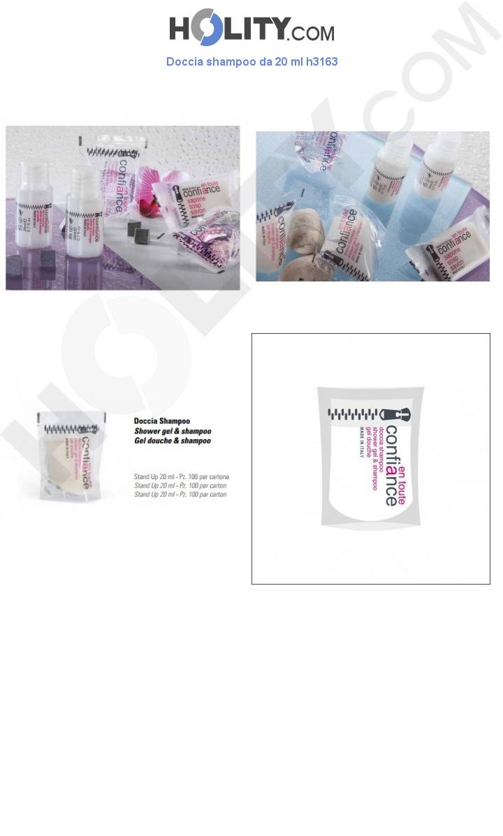 Doccia shampoo da 20 ml h3163