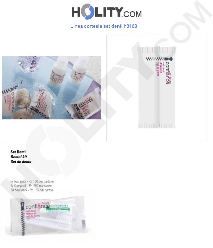 Linea cortesia set denti h3168