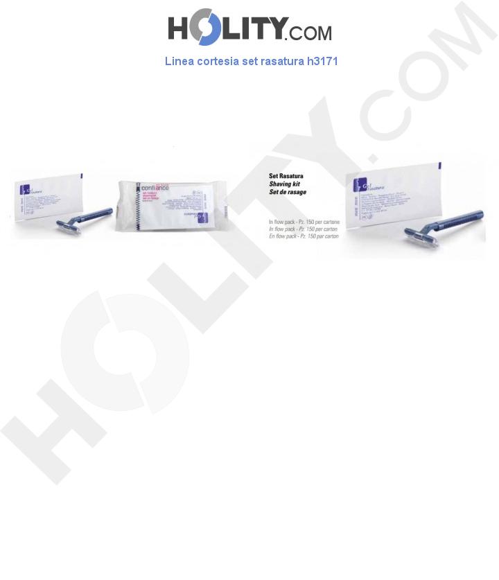 Linea cortesia set rasatura h3171