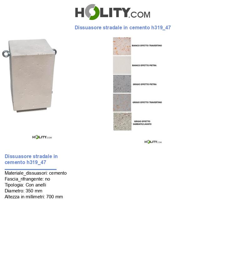 Dissuasore stradale in cemento h319_47