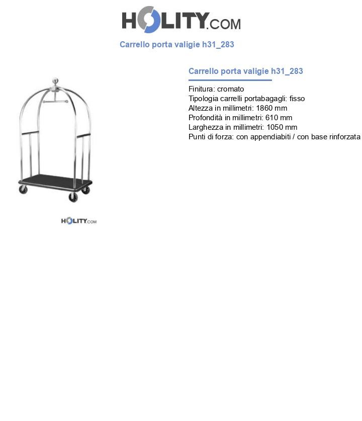 Carrello porta valigie h31_283