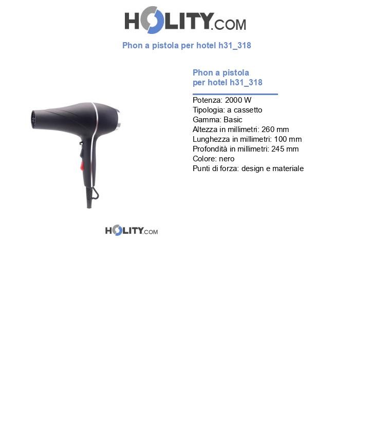 Phon a pistola per hotel h31_318