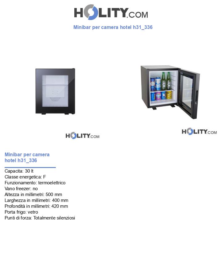 Minibar per camera hotel h31_336