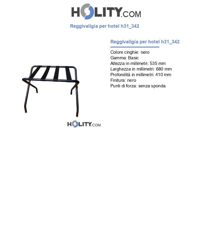 Reggivaligia per hotel h31_342