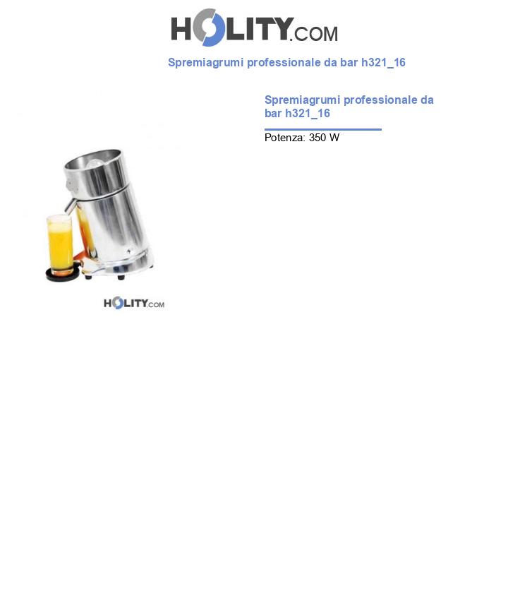 Spremiagrumi professionale da bar h321_16