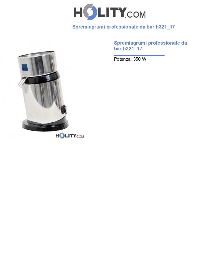 Spremiagrumi professionale da bar h321_17