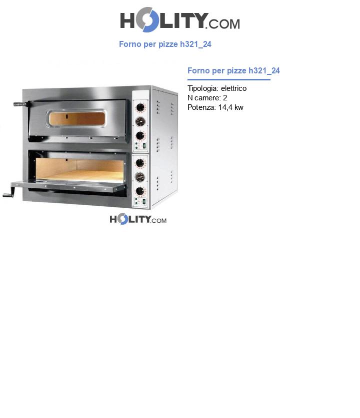 Forno per pizze h321_24