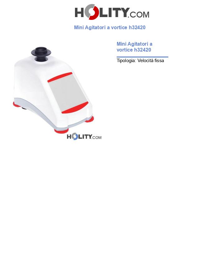 Mini Agitatori a vortice h32420