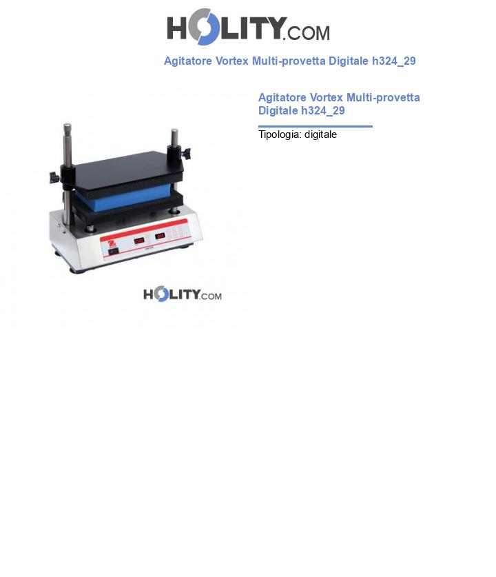 Agitatore Vortex Multi-provetta Digitale h324_29