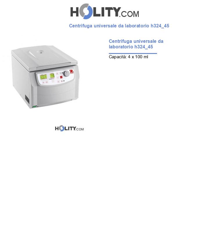 Centrifuga universale da laboratorio h324_45