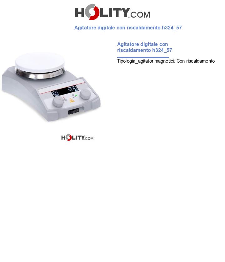 Agitatore digitale con riscaldamento h324_57