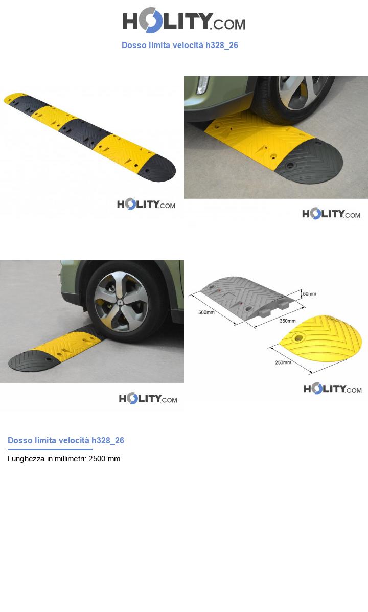 Dosso limita velocità h328_26