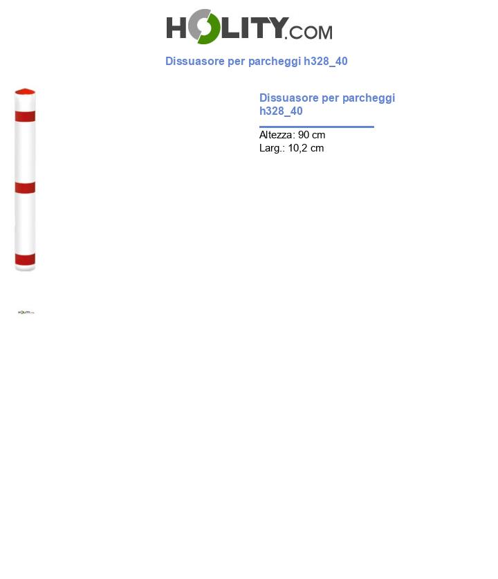 Dissuasore per parcheggi h328_40
