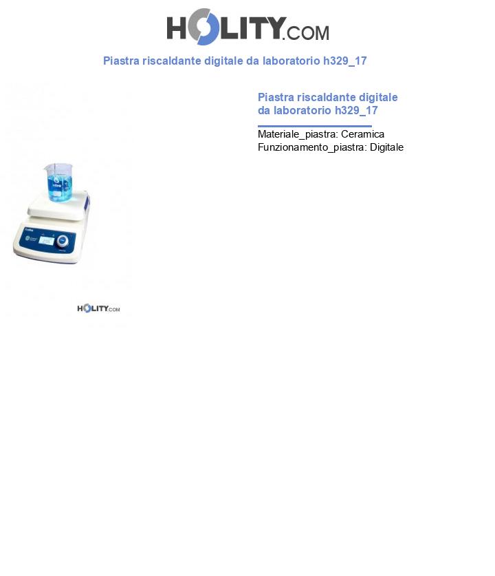 Piastra riscaldante digitale da laboratorio h329_17
