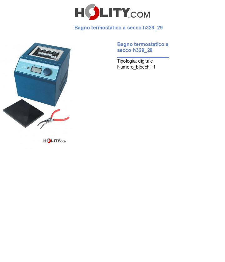 Bagno termostatico a secco h329_29