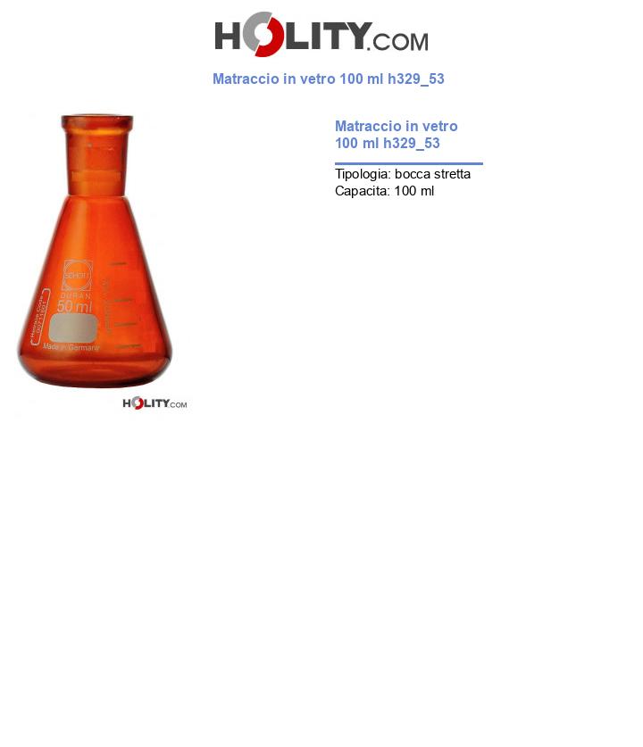 Matraccio in vetro 100 ml h329_53