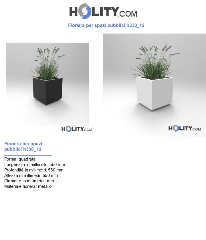 Fioriera per spazi pubblici h330_12