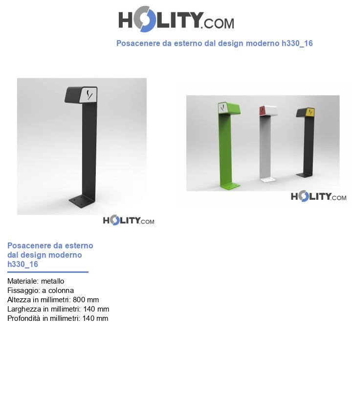 Posacenere da esterno dal design moderno h330_16