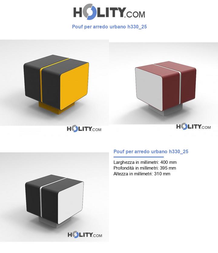Pouf per arredo urbano h330_25