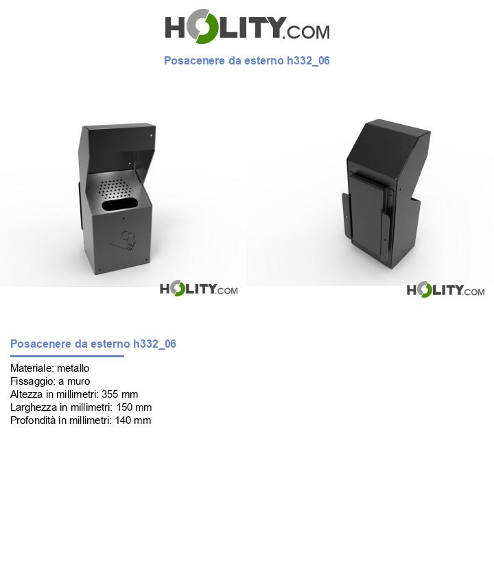 Posacenere da esterno h332_06