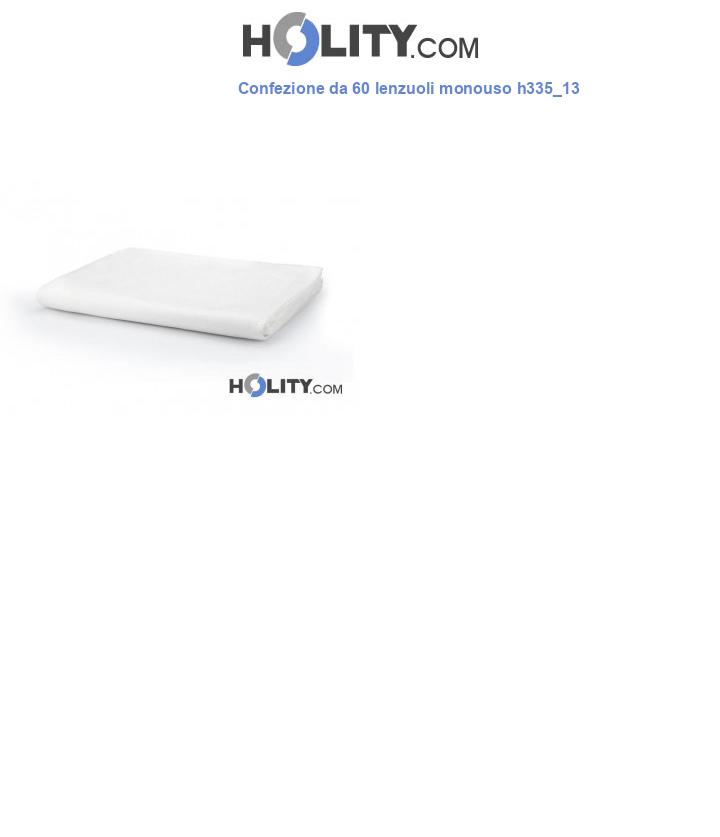 Confezione da 60 lenzuoli monouso h335_13