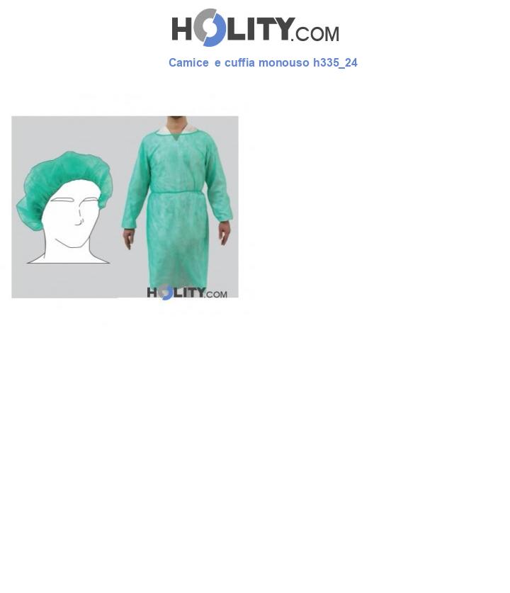 Camice e cuffia monouso h335_24