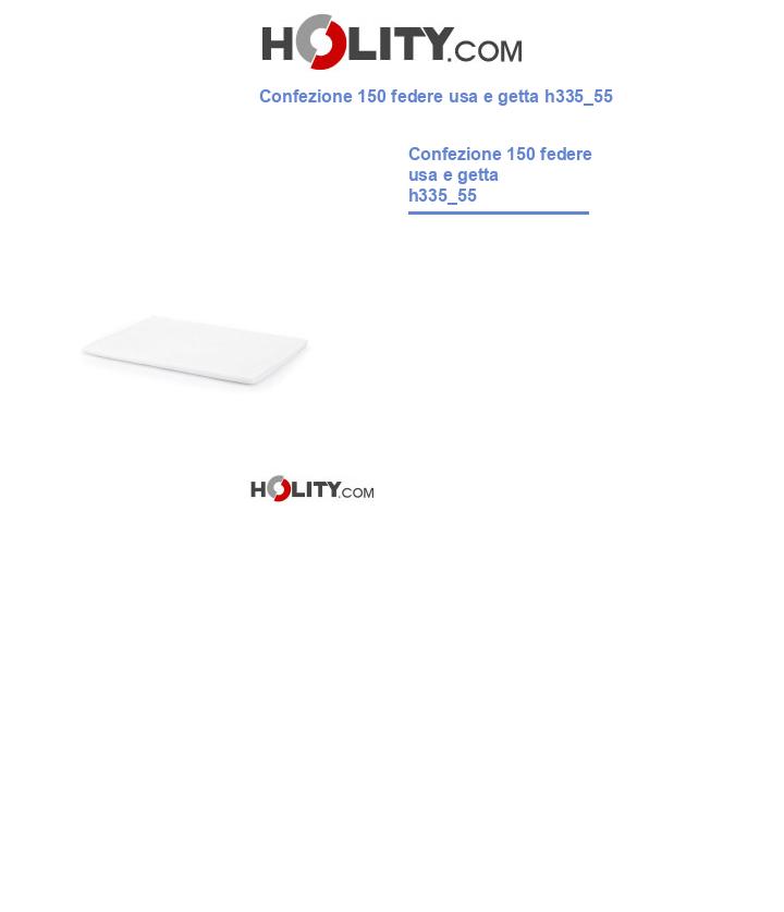 Confezione 150 federe usa e getta h335_55
