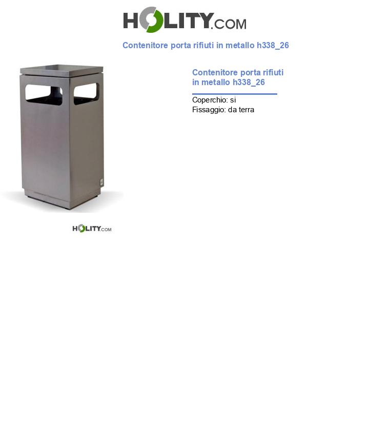 Contenitore porta rifiuti in metallo h338_26