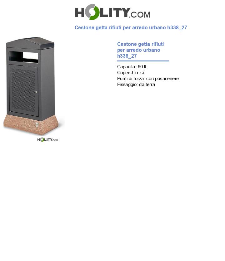 Cestone getta rifiuti per arredo urbano h338_27