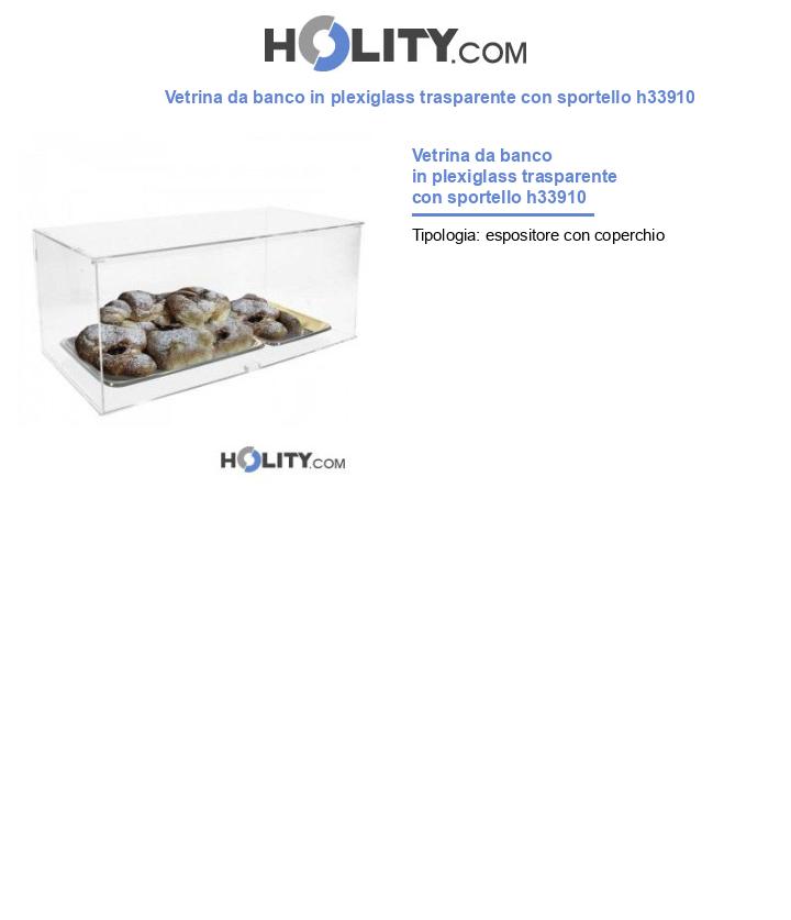 Vetrinetta da buffet con sportello h33910